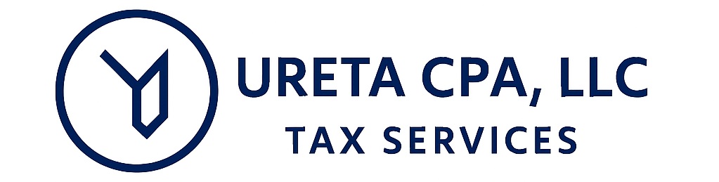 UREATA CPA, LLC TAX SERVICES LOGO